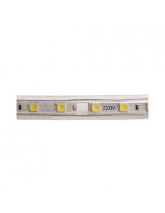 Tira de LED 220VAC SMD5050 10W/m  60LED/m 6000K 1 metro