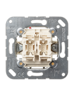 Pulsador doble unipolar Jung 535u 10ax 250v serie ls990