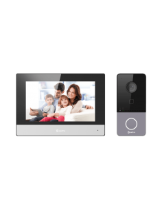 Kit de Videoportero Tecnología IP &amp; WiFi Incluye Placa y Monitor