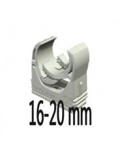 Abrazadera  Tubo Met.16-20mm  Poliamida