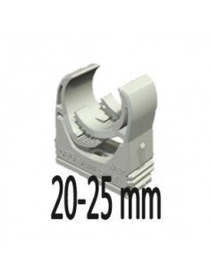 Abrazadera  Tubo Met.20-25mm  Poliamida