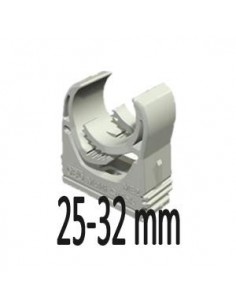 Abrazadera  Tubo Met.25-32mm  Poliamida