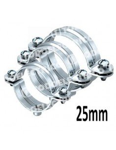 Abrazadera Metálica 25mm