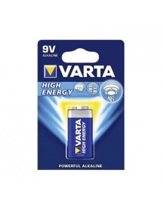 Pila Alcalina 9V High Energy Varta 6LR61