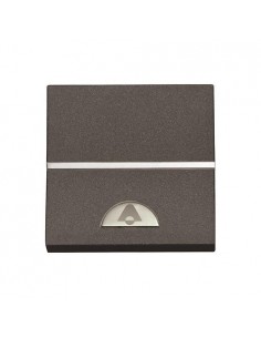 Pulsador NIESSEN ZENIT 2204 Timbre ANTRACITA