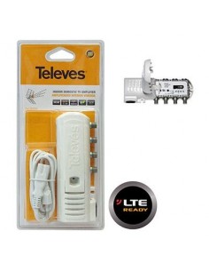 Amplificador interior Televés 5522 de 2 salidas