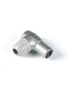Conector TELEVES 4131 acodado hembra 9,5mm