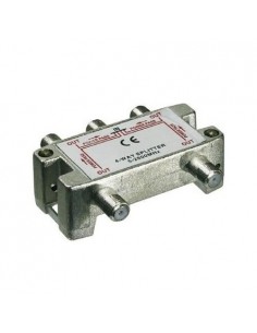 Separador 4 Vias TDT-SAT 5-2450 MHz.