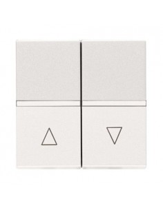 Pulsador NIESSEN ZENIT 2244 para Persianas Blanco