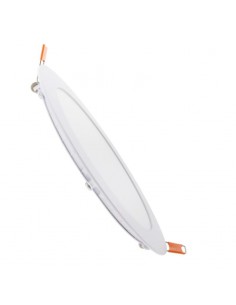 Downlight LED redondo 12W Aro Blanco