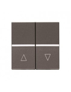 Interruptor NIESSEN ZENIT 2244,1 para Persianas-ANTRACITA