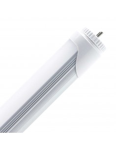 Tubo LED T-8 10W 600mm fijo Aluminio 1 Lateral
