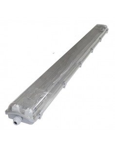 Pantalla estanca ULTRAFINA para 2 tubos LED 1200mm