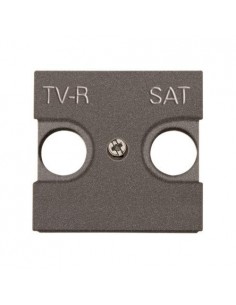 Tapa TV-FM Niessen Zenit 2250-Antracita