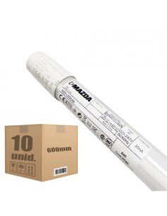 Pack 10 Tubos LED 8W 600mm 4000K Mazda