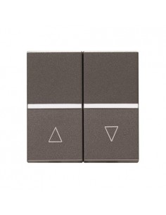 Pulsador NIESSEN ZENIT 2244 para Persianas-ANTRACITA