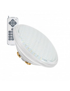 Bombilla Piscina PAR56 12V AC/DC18W RGB con mando