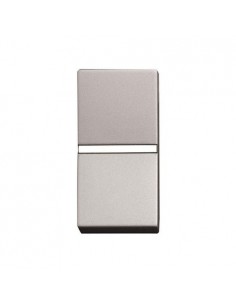 Pulsador NIESSEN ZENIT 2104.7 PL 1 modulo Plata