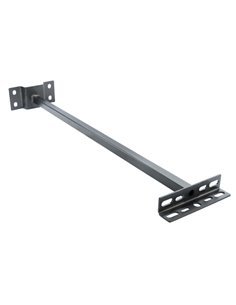 Soporte pared negro 75cm para proyector LED