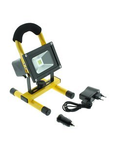 Proyector LED 10W portatil con batería recargable