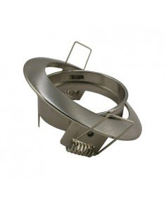 Ojo de buey aro basculante Níquel Satin