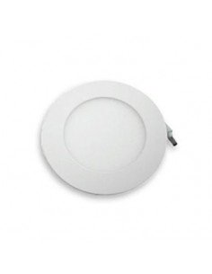 Downlight LED 6W empotrar aro blanco redondo