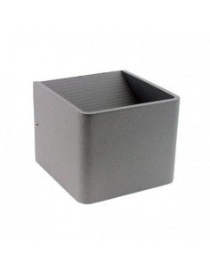 Aplique de pared LED CubeFix Grey 6W - 3000