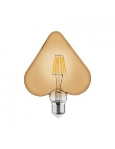 Bombilla LED Vintage Heart E27 6W