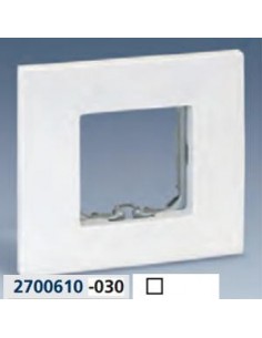 Marco 1 elemento Simon 27 Play Blanco 2700610-30