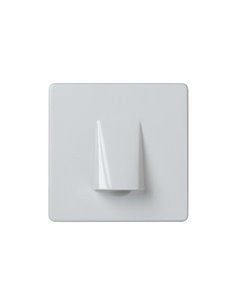 Salida cables ancha Simon 27 PLAY Blanco 27801