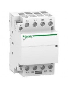 Contactor  iCT - 4 polos - 4 NA - 40 A - 240 V CA Schneider Electric Mod. A9C20844
