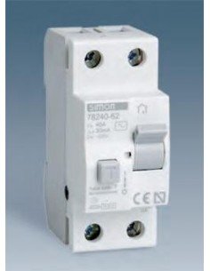Diferencial SIMON 78225-62 1P+N 25 Amps.30mA