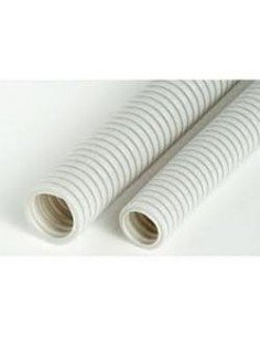Tubo corrugado Libre halogenos 25mm rollo 75Mtrs