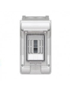 Cuadro estanco HAGER Vector VE103E, IP55, 1 fila, 3M, puerta transparente