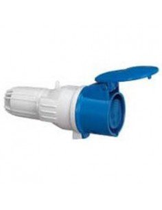 Base cetac 16A 2P+tt 230V IP44