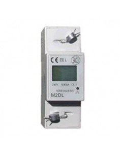 Contador digital SACI monofasico modular M2DL - 5 (80) A - 230 V