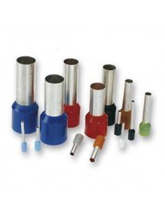 Punteras huecas cable flexible 10mm [100ud]