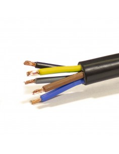 Mtr Manguera 5X2,5 mm. FLEXIBLE PVC RV-K 0,6/1KV -CPR-