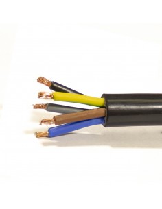 Mtr Manguera 5X6 mm. FLEXIBLE PVC RV-K 0,6/1KV -CPR-