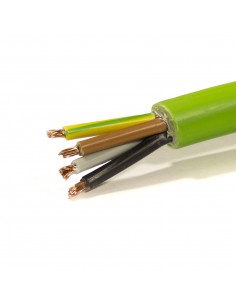Mtr Manguera 4x2,5 mm. FLEXIBLE Libre de Halógeno RZ1-K (AS) 1KV -CPR-