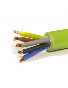 Mtr Manguera 5x6 mm. FLEXIBLE Libre de Halógeno RZ1-K (AS) 1KV