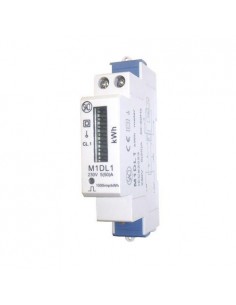 Contador digital SACI monofasico modular M1DL - 5 (50) A - 230