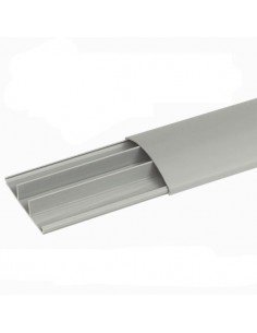 Tira Canaleta 2 mtrs Suelo Legrand 75x18mm Gris 30093