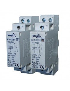 Contactor Bemko 25A 230V AC-1NO + 1NC