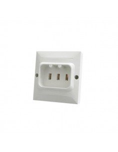 Base cocina 2p+T empotrar de 25 Amp