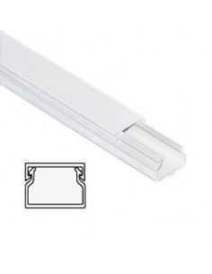 Tira Canaleta 2 mtrs Blanca 25x17mm