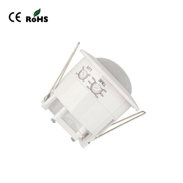 Detector de Presencia PIR 360º Empotrable 6 metros