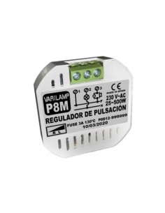 Regulador a Pulsadores Halógenos e Incandescencia Varilamp P8M