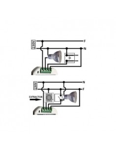 Temporizador Universal Dual a pulsadores Varilamp T-UNI