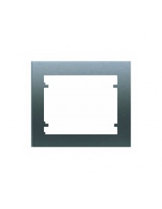 Placa I elemento horizontal  Acero Neptuno BJC 18001-AN IRIS